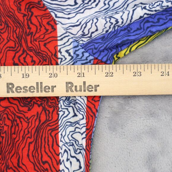 Old Pueblo Traders Shirt Womens M Multicolor Quarter Sleeve Blouse Button Collar - Picture 4 of 16